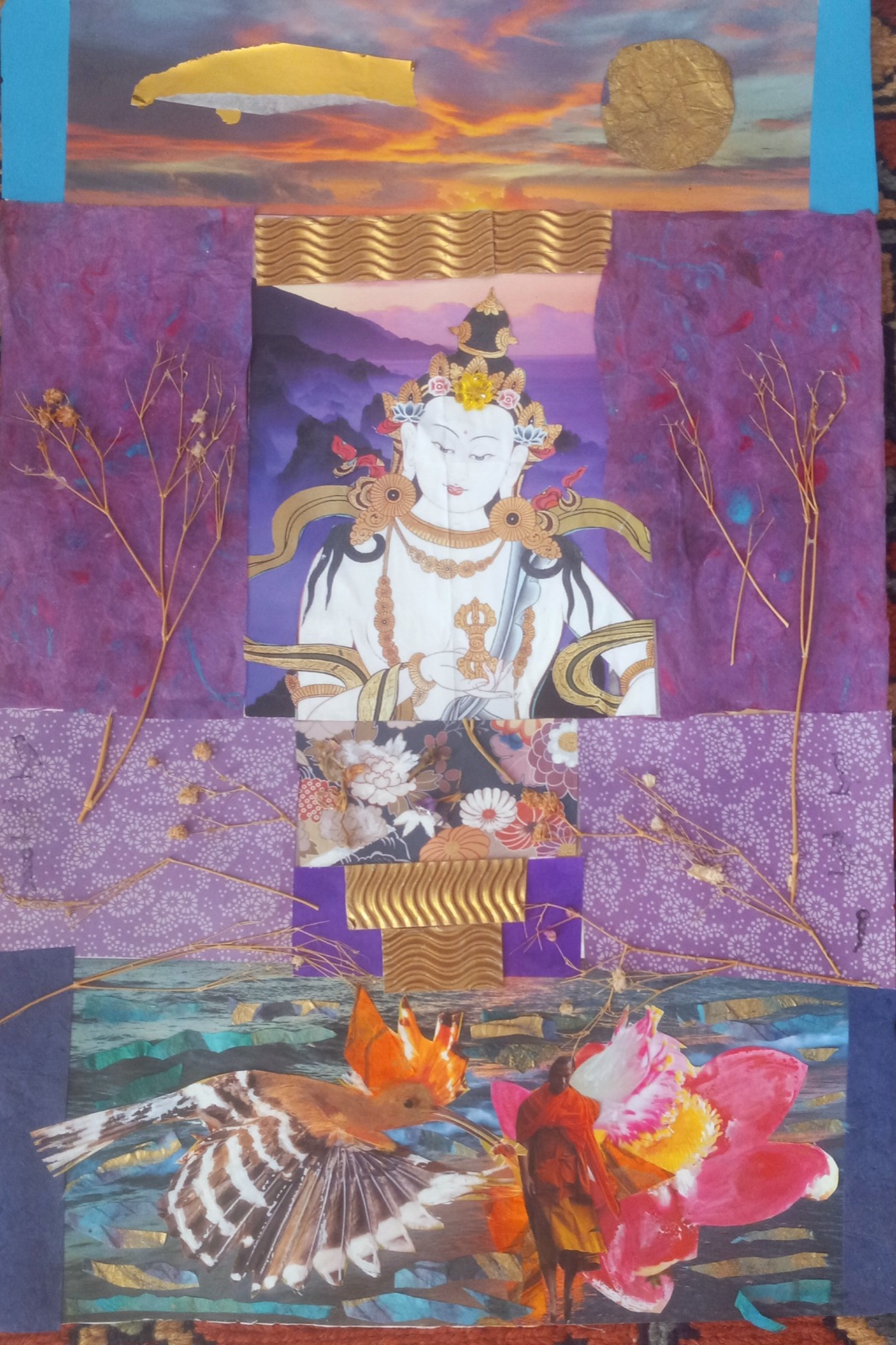 Blue Tara in Golden Light